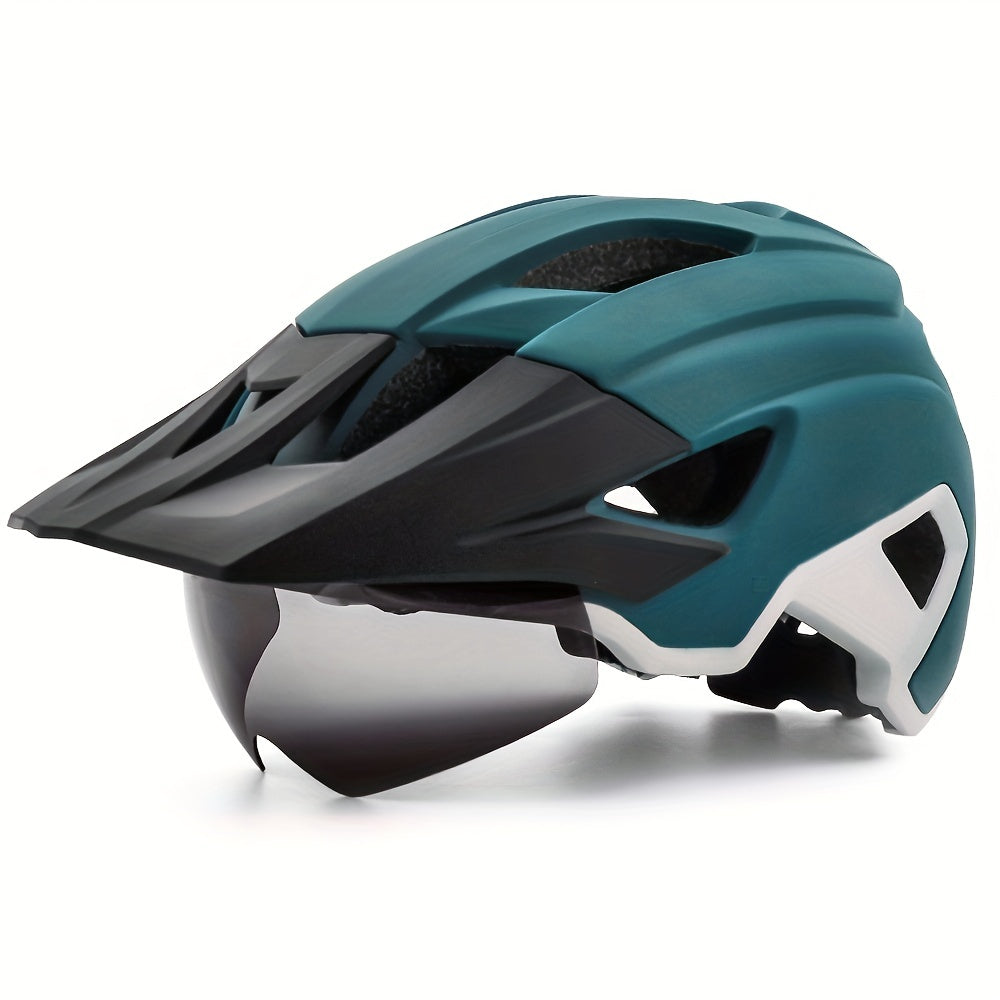 Lightweight Mountain Bike Helmet for Men and Women, Head Circumference 22.44-24
