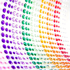 900pcs Rhinestone Stickers 15 Colors DIY Face Nail Makeup 3mm 4mm