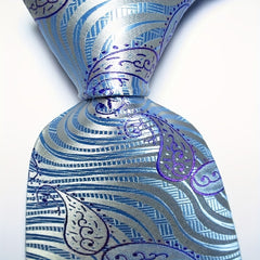 Men's Paisley Necktie Classic Printed Business Party Tie
