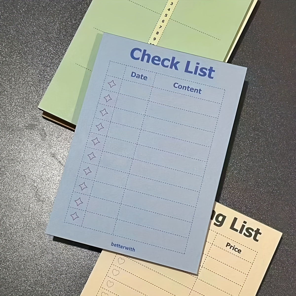 Spring Action Sticky Note Book Cream Special Paper Good Looking