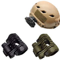 25mm Helmet Flashlight Clip for Outdoor Activities