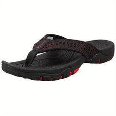 Men's Casual Slip On Flip Flops with Arch Support