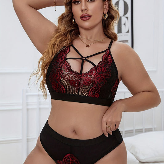  Sexy Lace Bra & Underwear Set