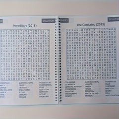 Horror Movie Word & Spelling Book College Ruled