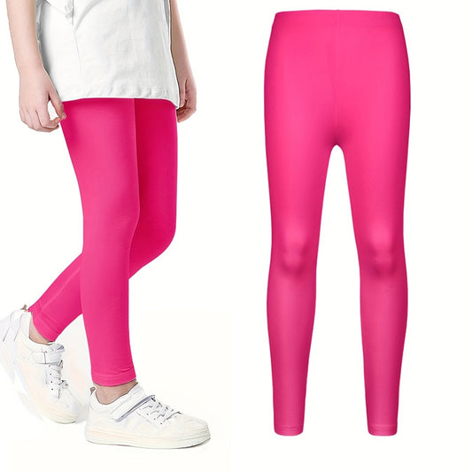 Girls Soft Leggings Ballet Dance Yoga Tight Pants