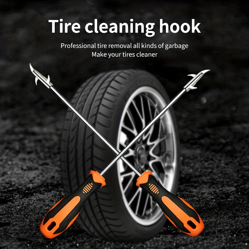 Car Tire Hook Stone Tool Tire Cleaning Scraper