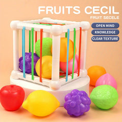 Infant Fruit Stacking Toy Set - Educational Play
