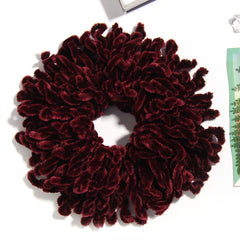 Rubber Hijab Hair Flexible Band Bow Large Headwear Scrunchie Headband