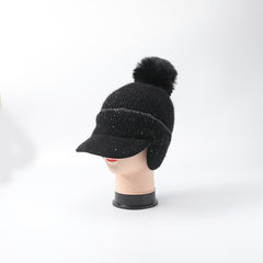 Winter Thick Hat Windproof Ear Protection Knitted Hat Beanie Hat