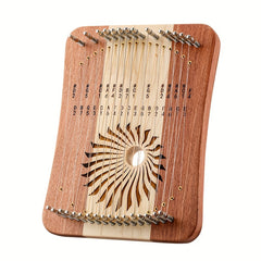 Prof Leyaqin Harp Lyre 17 31 String Maple Zambian Pear Finger Thumb Piano