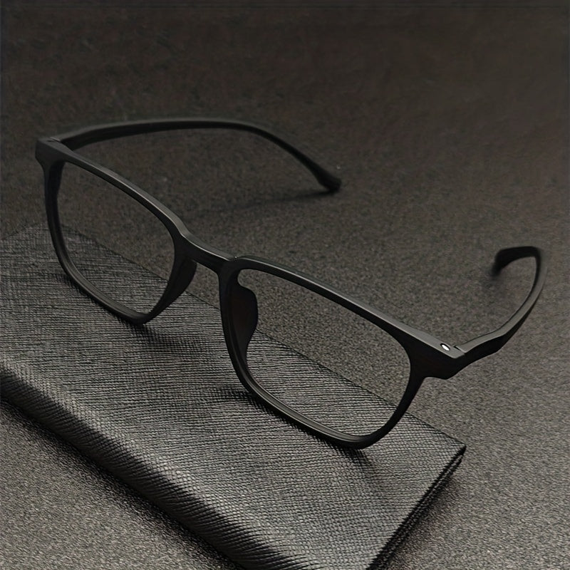 TR90 Square Frame Anti Light Glasses Casual Eyeglasses For Men