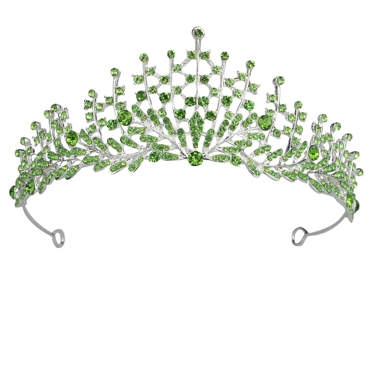 Baroque Crystal Queen Crowns Tiaras Princess Hair Accessories