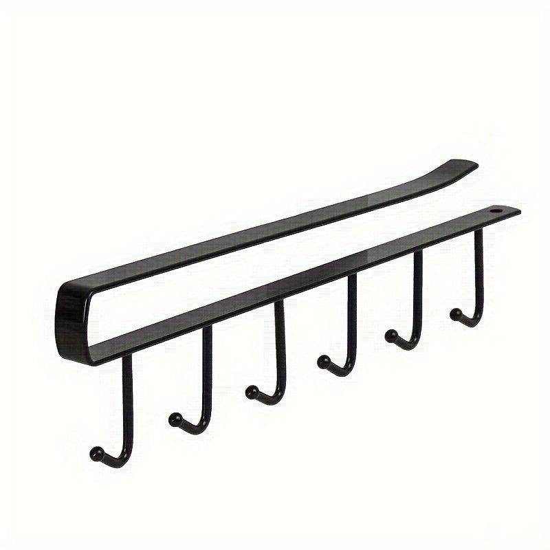Bathroom Cabinet Storage Hangers Multifunctional Hook Rack Nail Cup Holder