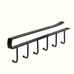 Bathroom Cabinet Storage Hangers Multifunctional Hook Rack Nail Cup Holder
