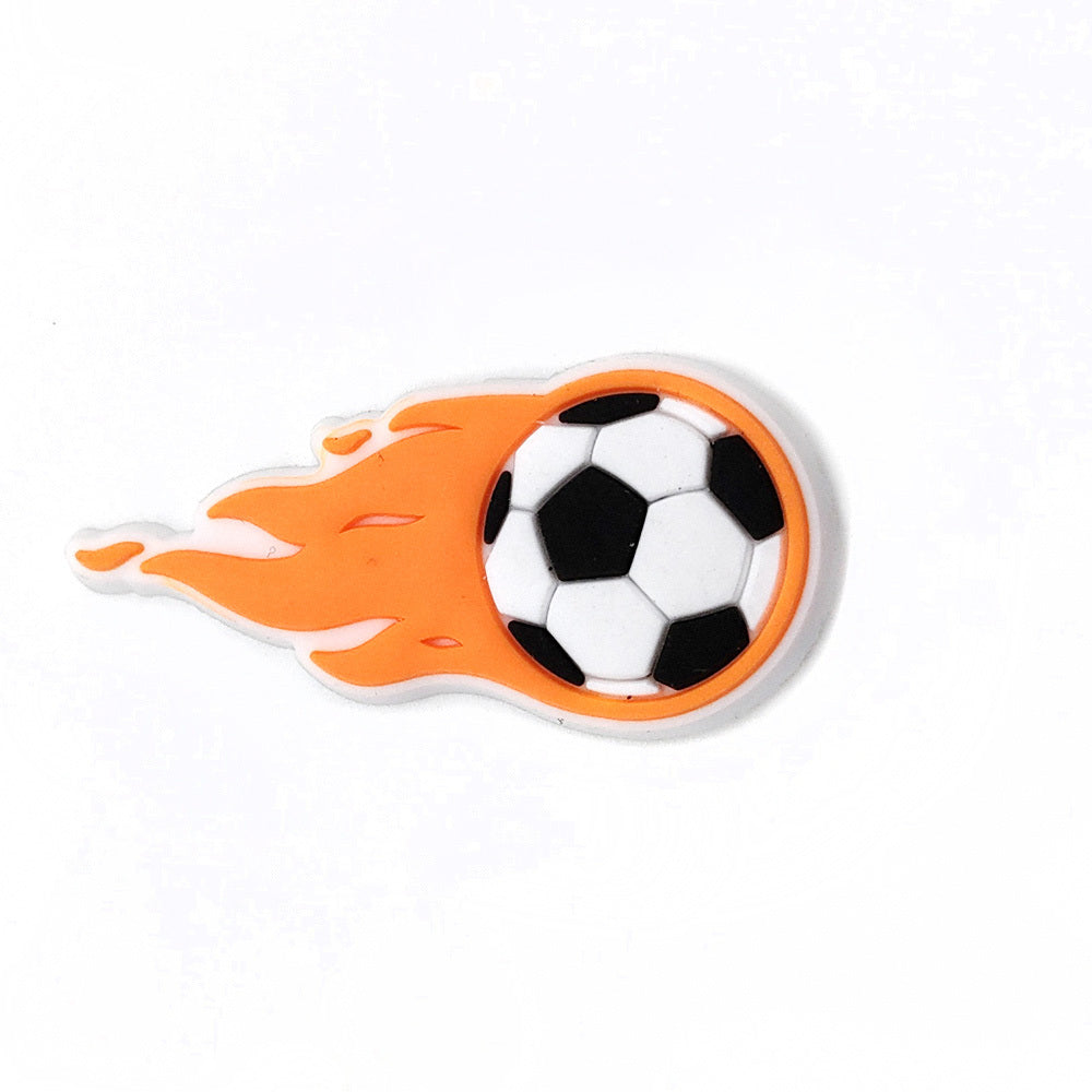 18 Funny Football Shoe Charms for Clogs and Garden Shoes