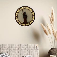 LED Lights Wooden Home Wall Hanging Decoration