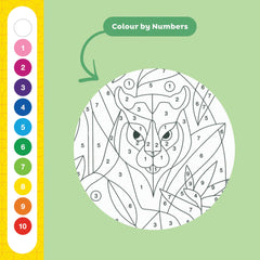 Colour by Numbers The Tropics DIY Painting Kit