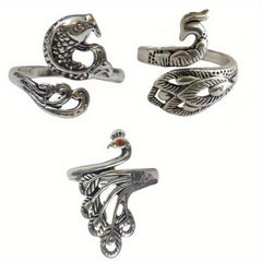 Adjustable Finger Thimble Yarn Holder Ring Crochet Counter Kit Stitch Marker