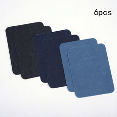 DIY Hand Elbow Knee Repair Patch Plaid Denim Shirt Coat Elbow Patch Pants
