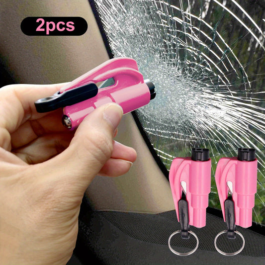 2 Packs Car Safety Hammer Window Breaker