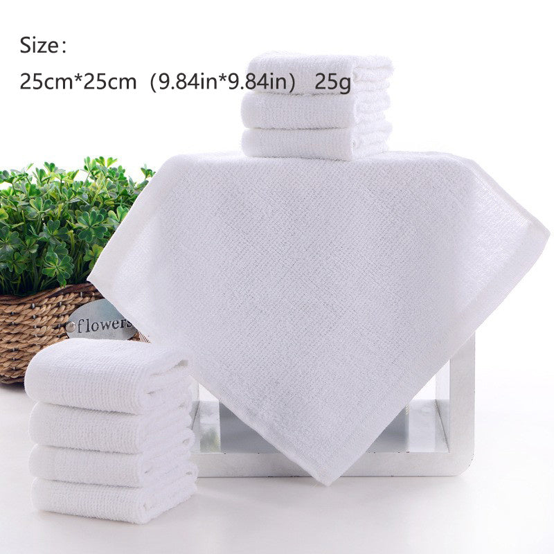 Small Square Cotton Towel for Hotel Restaurant Kitchen School Hand Towel