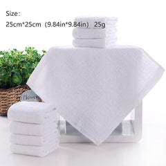 Small Square Cotton Towel for Hotel Restaurant Kitchen School Hand Towel