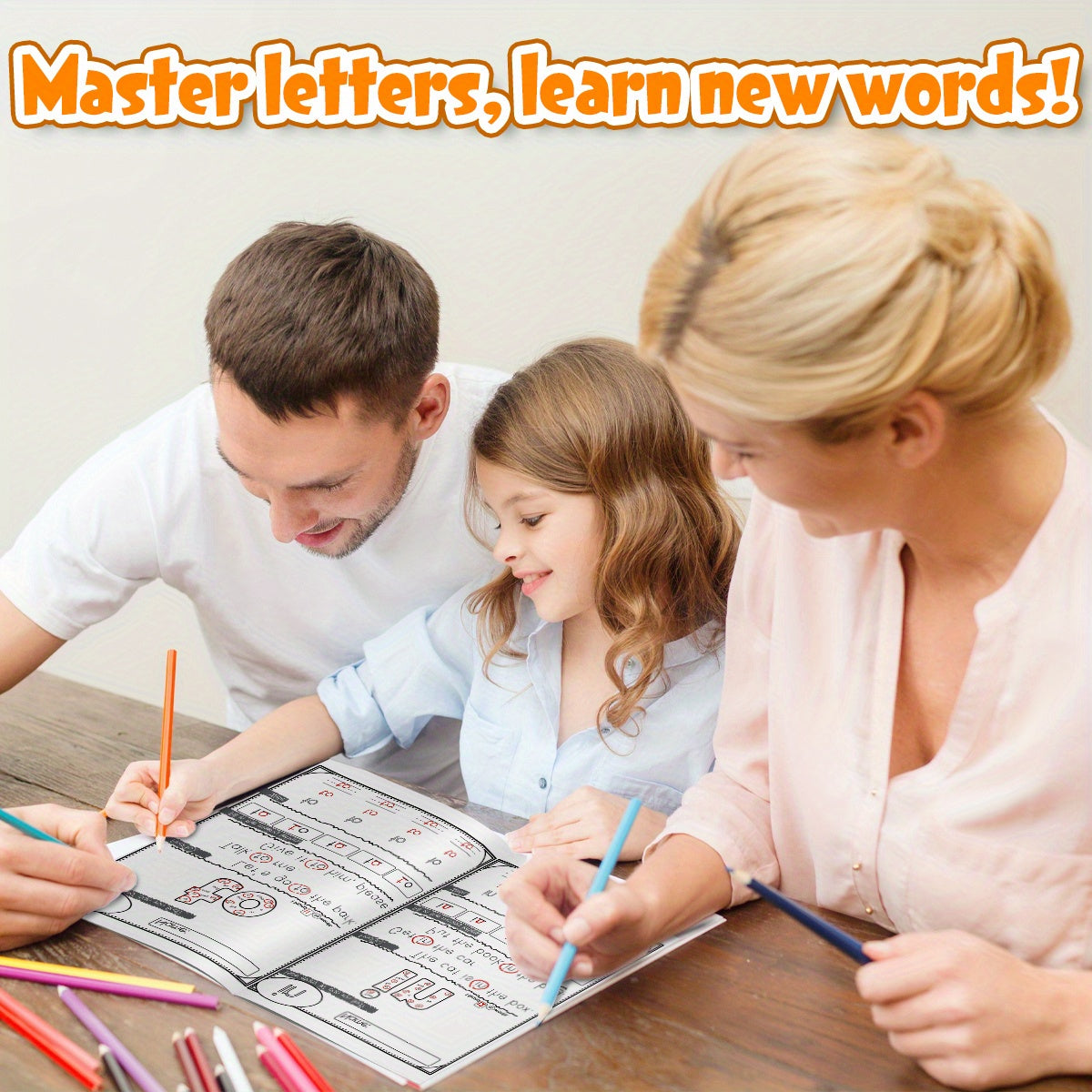 My First Sight Words Workbook - Colorful Word Recognition Activities