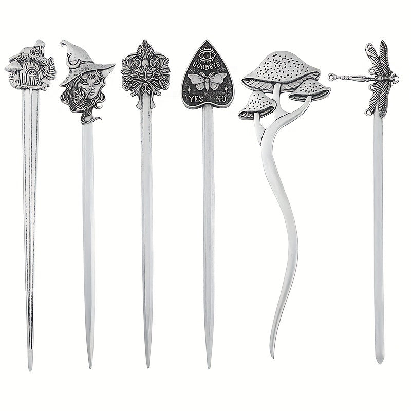 Vintage Viking Style Hairpin Celtic Barrette Hair Stick