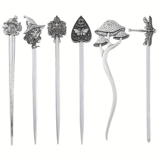 Vintage Viking Style Hairpin Celtic Barrette Hair Stick