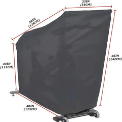 Indoor Exercise Bike Cover Waterproof and Dustproof Upright Bike Cover