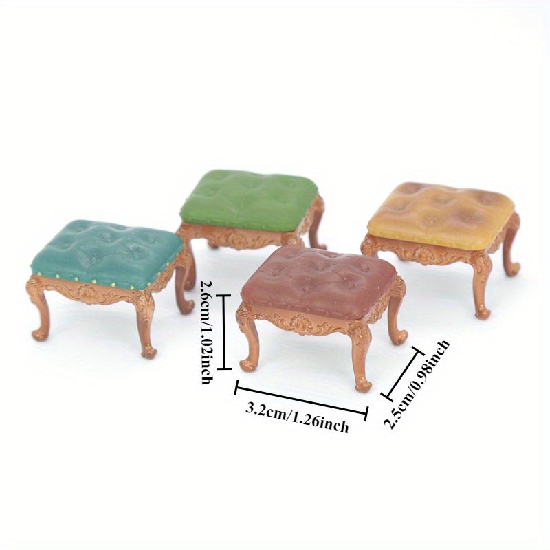 1:12 Scale Furniture Models with Retro and Minimalist Designs