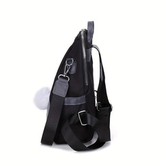 Waterproof Oxford Cloth Backpack Purse Two-way Shoulder Bag