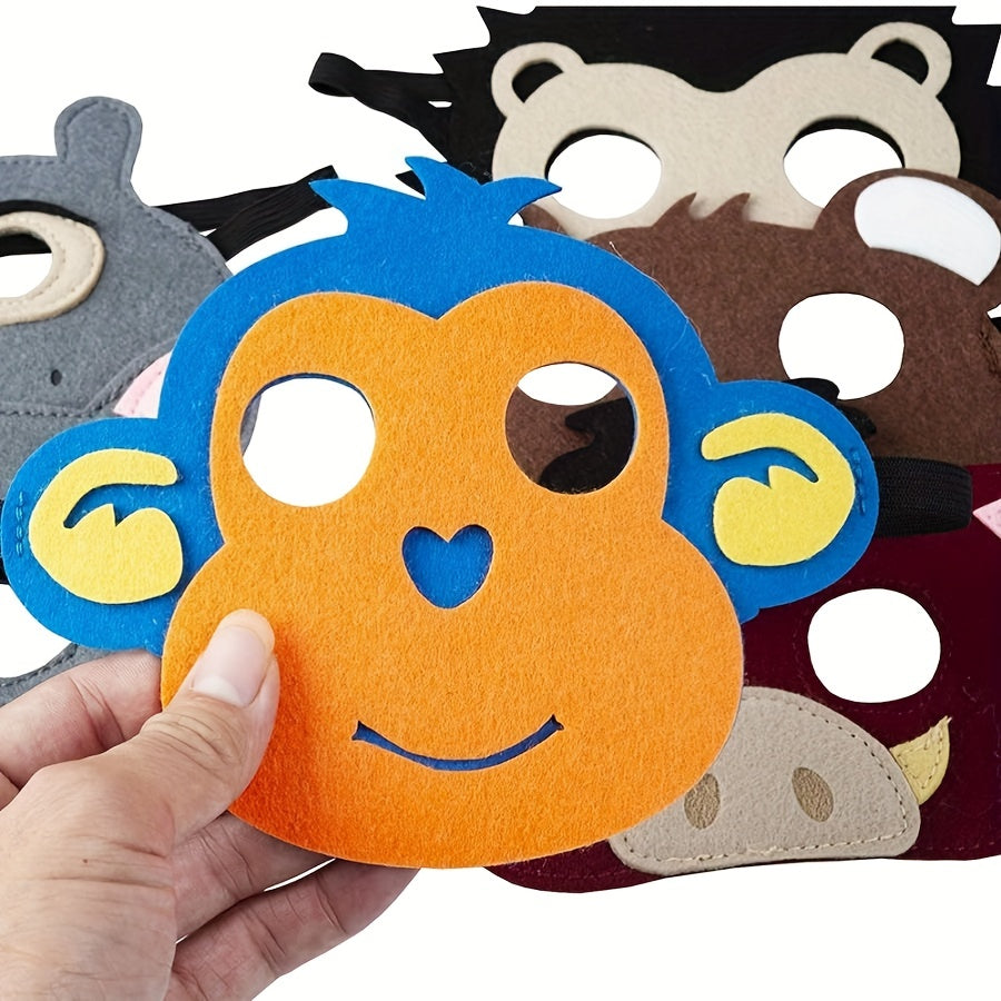 Animal Felt Masks Party Favors - 30 Different Types for Safari Party Supplies