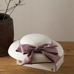 French Style Embossed Top Hat Bow Decor Banquet