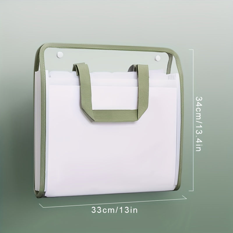 13 Layer Folder Paper Storage Bag Large Capacity Paper Organizing Tool