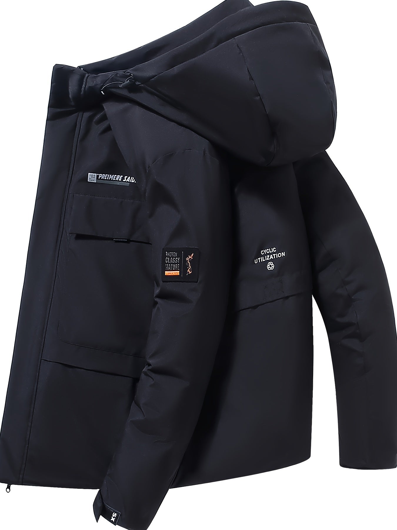 Men's Casual Warm Duck Down Coat Jacket For Fall Winter