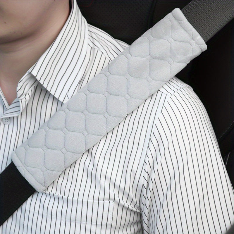 Car Safety Belt Shoulder Guard Lengthened Plush Shoulder Guard