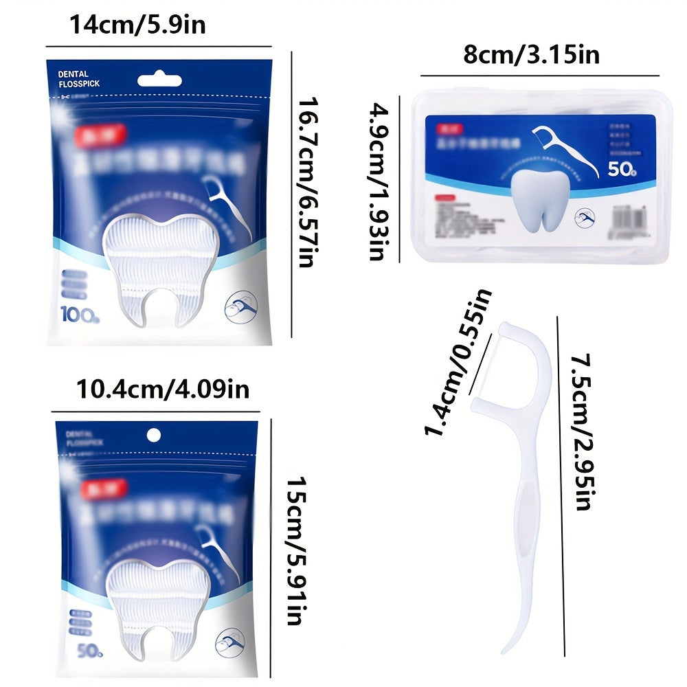 Portable Disposable Dental Floss for Deep Tooth Cleaning & Oral Care