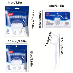 Portable Disposable Dental Floss for Deep Tooth Cleaning & Oral Care