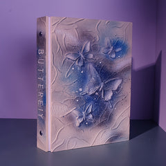 Resin Butterfly Diary A5 Relief Loose leaf Handbook