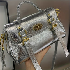 Retro Women's Leather Cowhide Casual Handbag