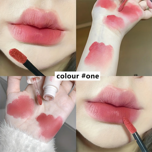 6 Colors Velvet Lip Glaze For Everyday Full Rich Look