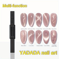 YADADA Nail Magnet Tool Cat Eye Magnet For Nails Dual Ended Magnetic Stick