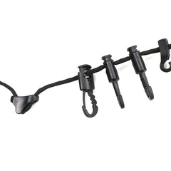 Adjustable Windproof Camping Clothesline 40ft Drying Line with Carry Bag