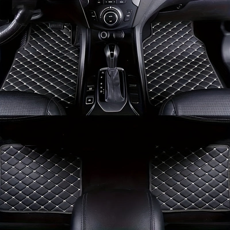 4pcs Universal Waterproof Car Floor Mats