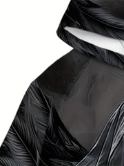Mystery Person 3D Print Hoodie Graphic Pullover for Men