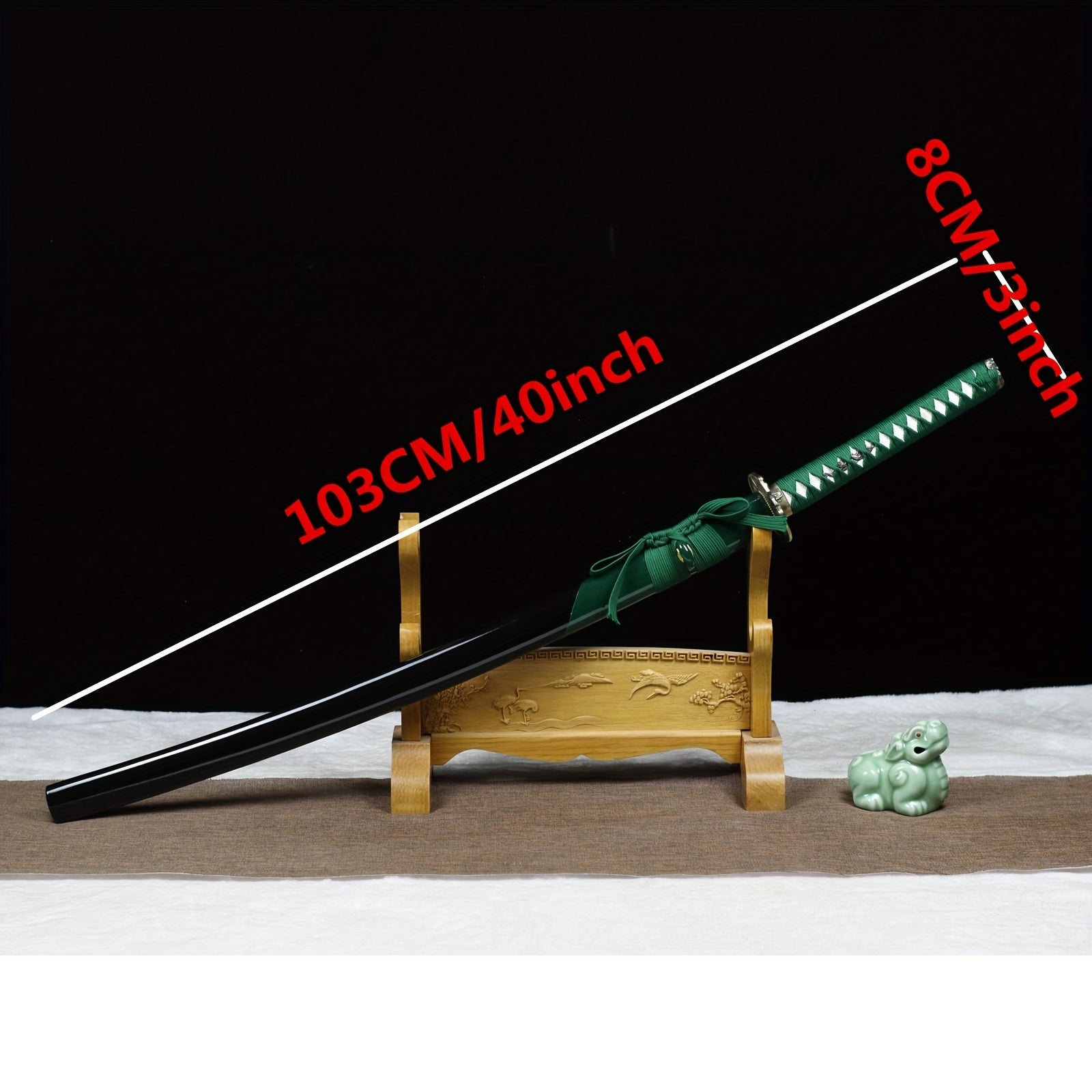 Wooden Samurai Kantana With Sheath Japanese Kaido Bamboo Sword