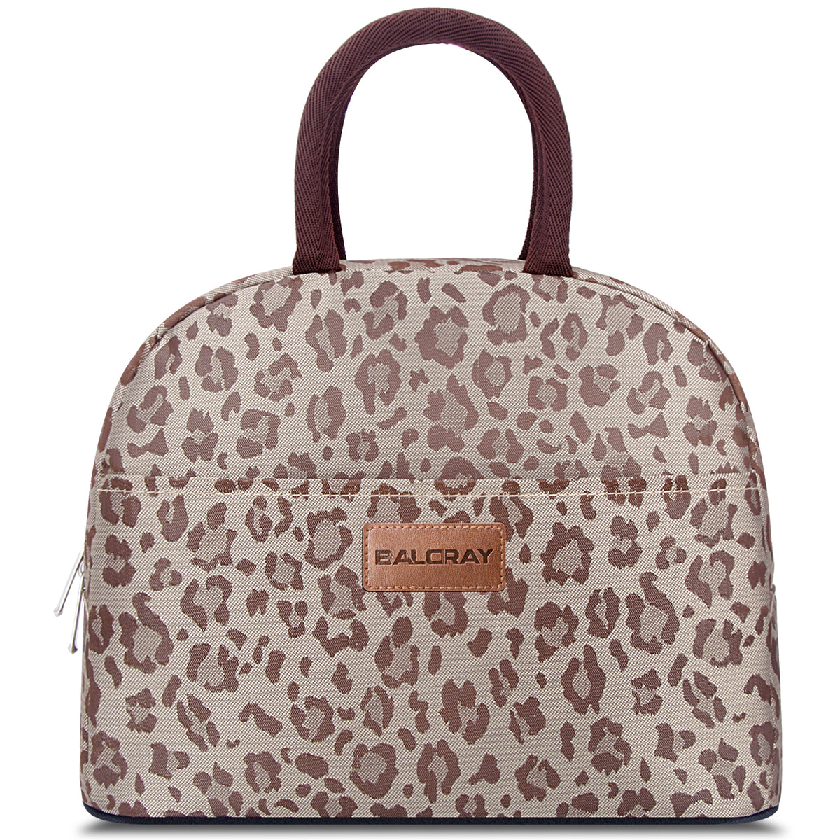 Leopard Insulated Lunch Bag for Work School Picnic Travel