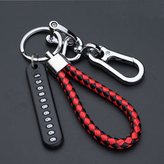 Anti Lost Keychain Pendant with Phone Number Strip