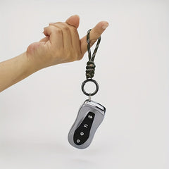 Survival Keychain with Paracord Whistle and Tool